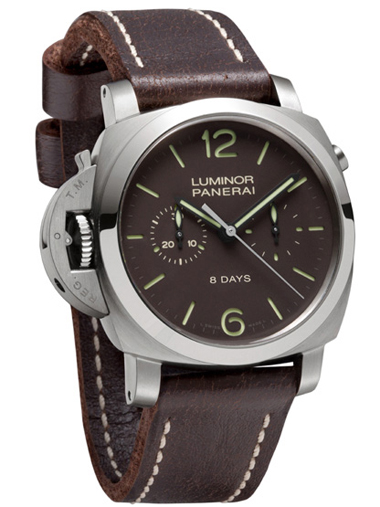Panerai Luminor 1950 Left-handed 8 Days Titanio 47mm Mens watch